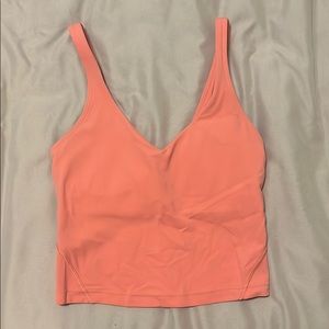Coral Lululemon Align Tank